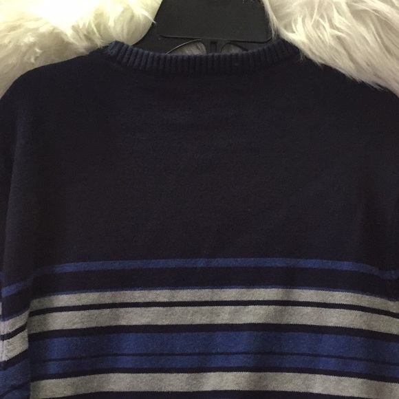 Club Room Men’s Stripe Cotton Sweater - Picture 5 of 6